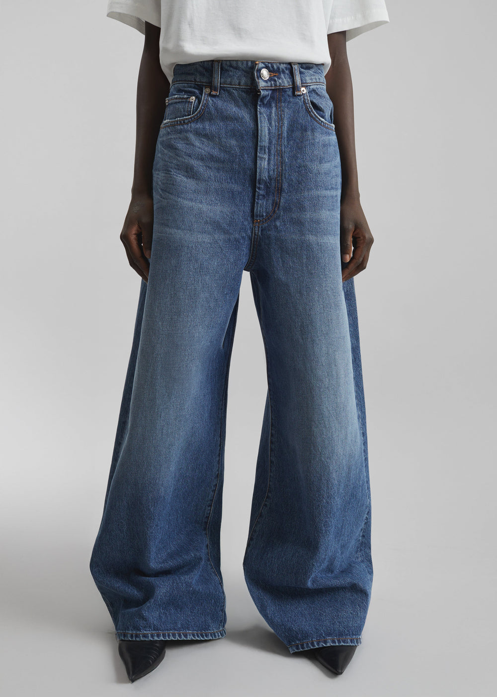 Sportmax Dangri Pants - Midnight Blue - 1