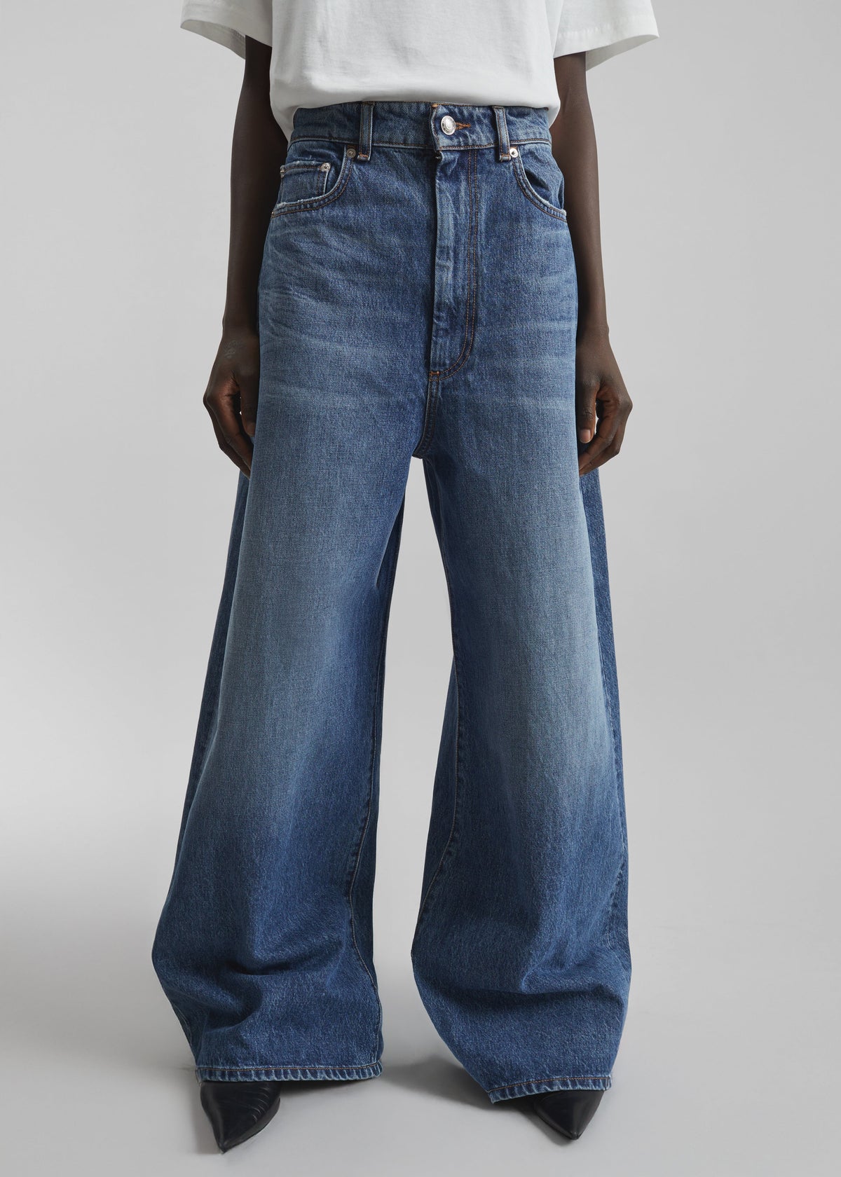 Sportmax Dangri Pants - Midnight Blue - 2