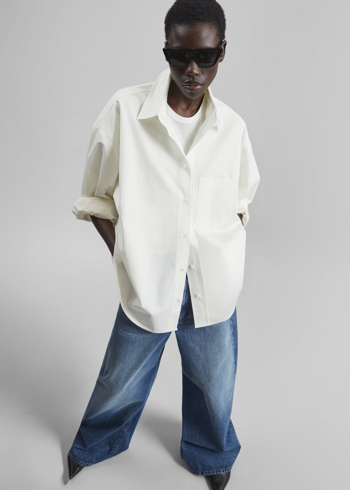 Sportmax Dangri Pants - Midnight Blue - 6