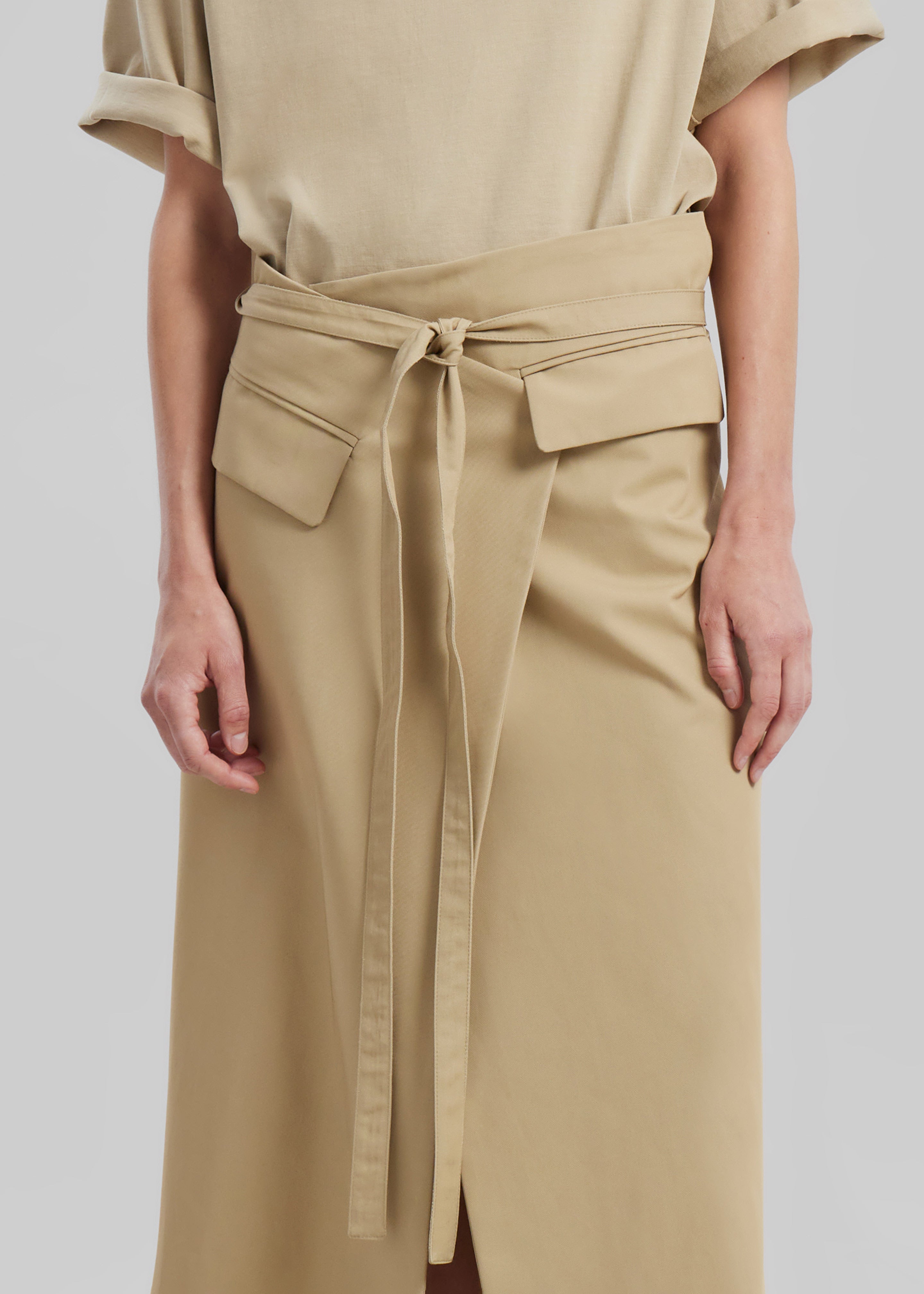 Sportmax Deserto Skirt - Beige - 3