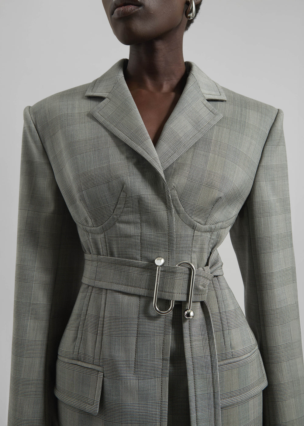 Sportmax Emy Blazer - Grey - 1