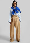 Sportmax Idoneo Oversized Gabardine Trousers - Biscuit