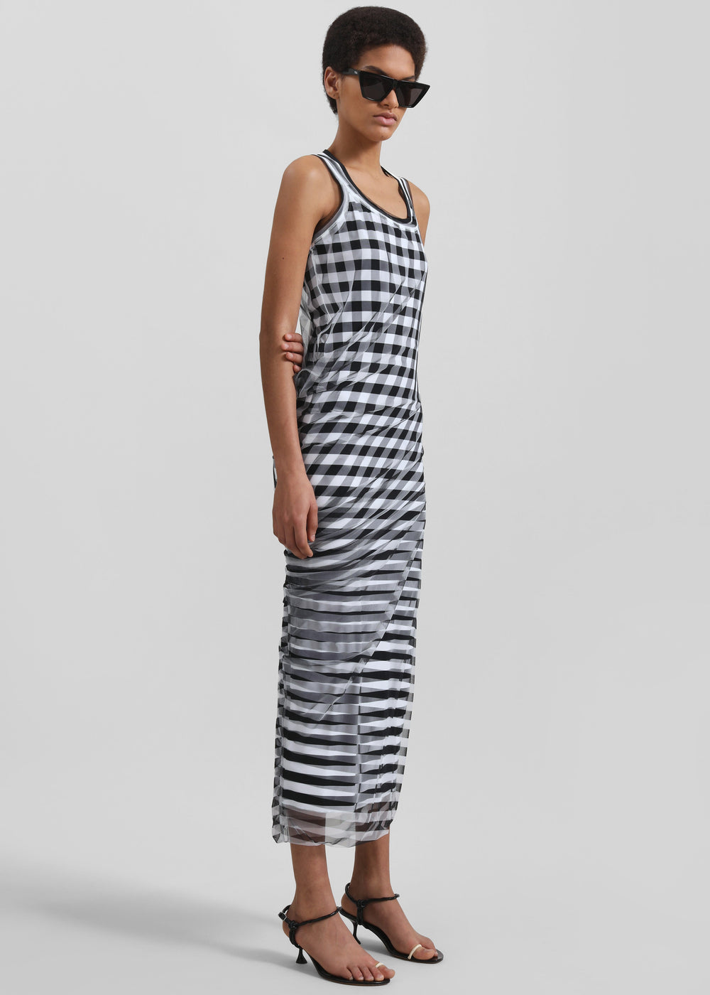 Sportmax Naro Tulle Dress - Black