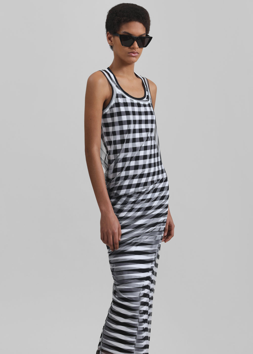 Sportmax Naro Tulle Dress - Black - 1