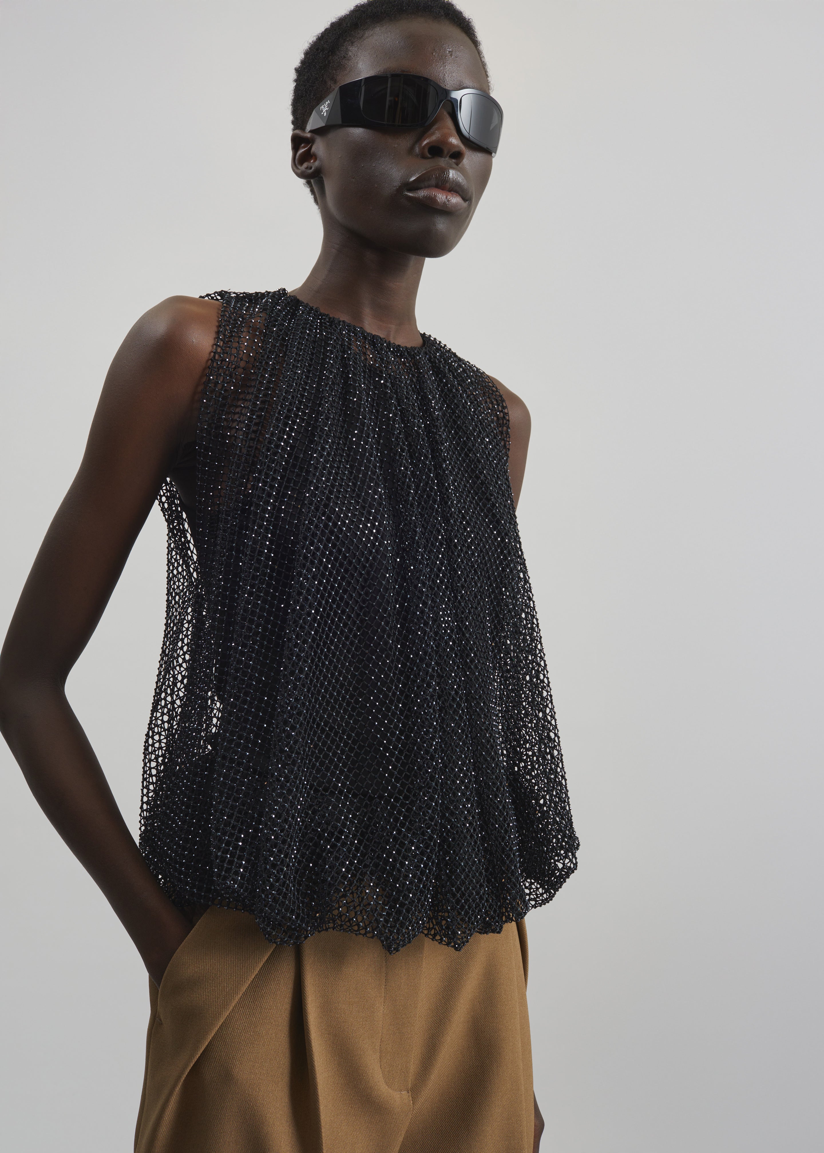 Sportmax Nodo Top - Black - 1