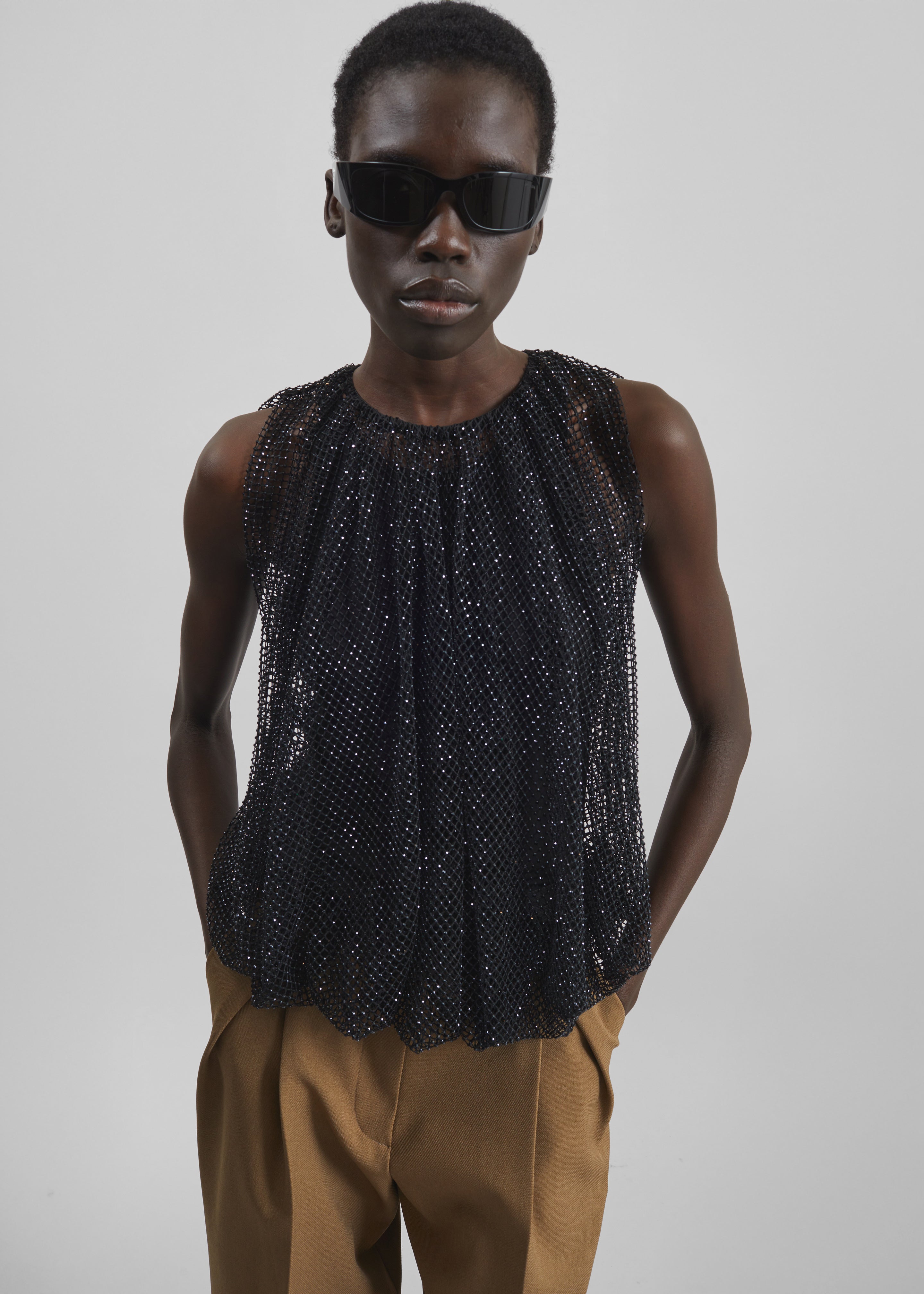 Sportmax Nodo Top - Black - 2