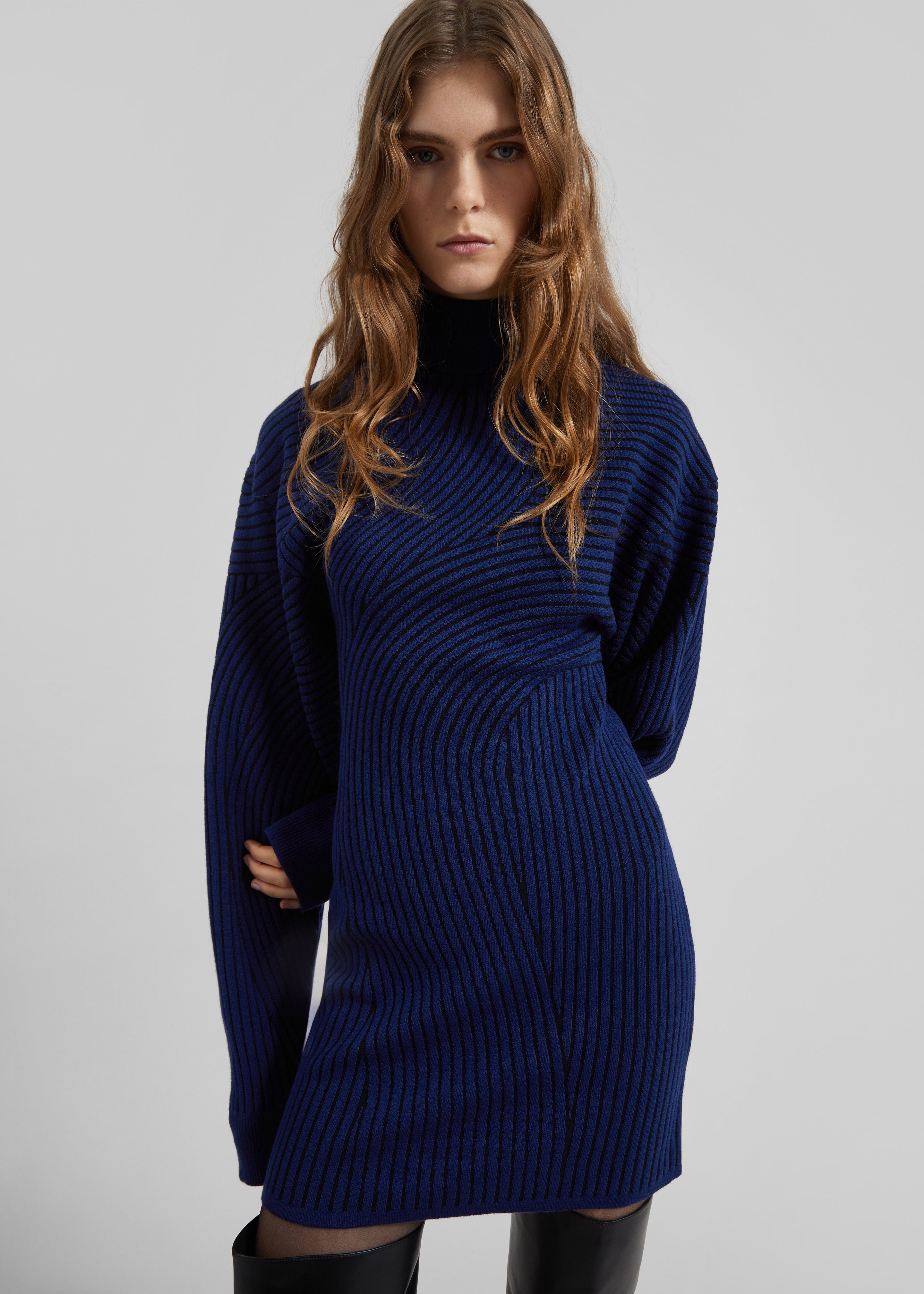 Sportmax Primo Dress - Navy - 1