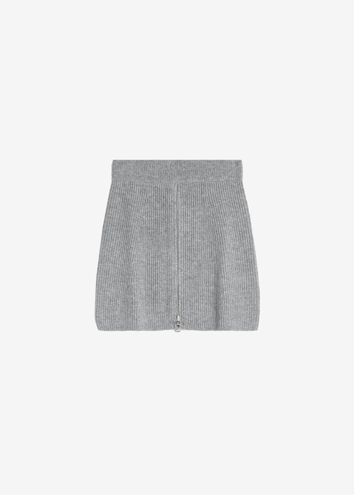 Sportmax Refolo Skirt - Grey Melange - 8