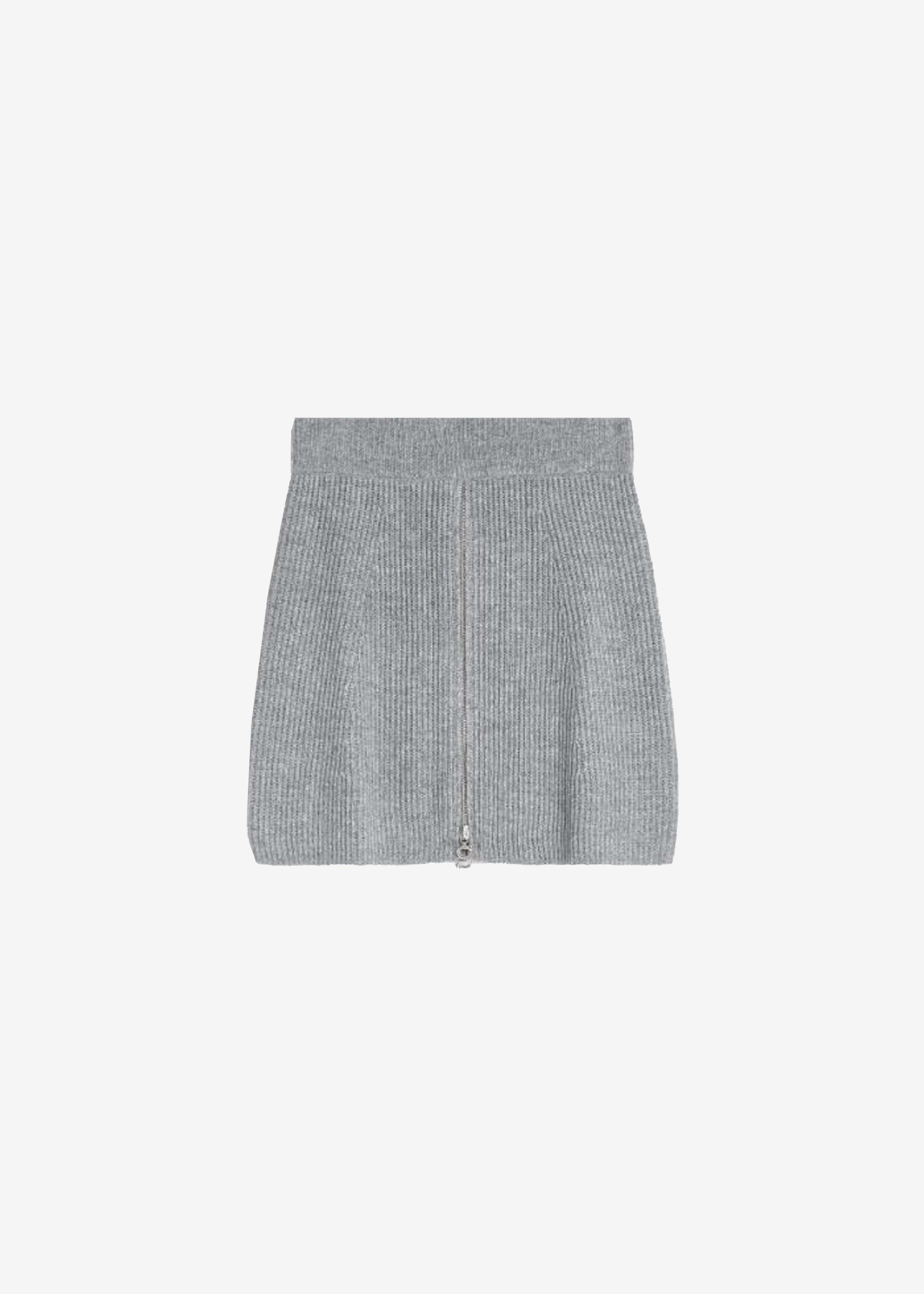 Sportmax Refolo Skirt - Grey Melange - 8