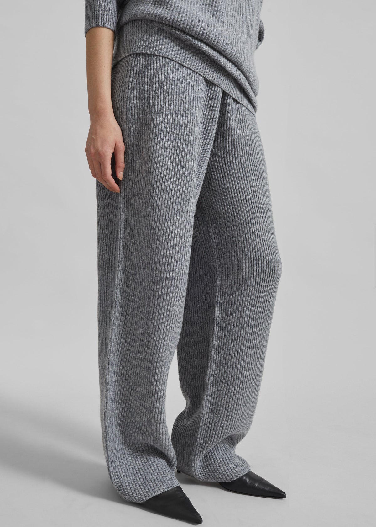Sportmax Sella Pants - Grey Melange - 4