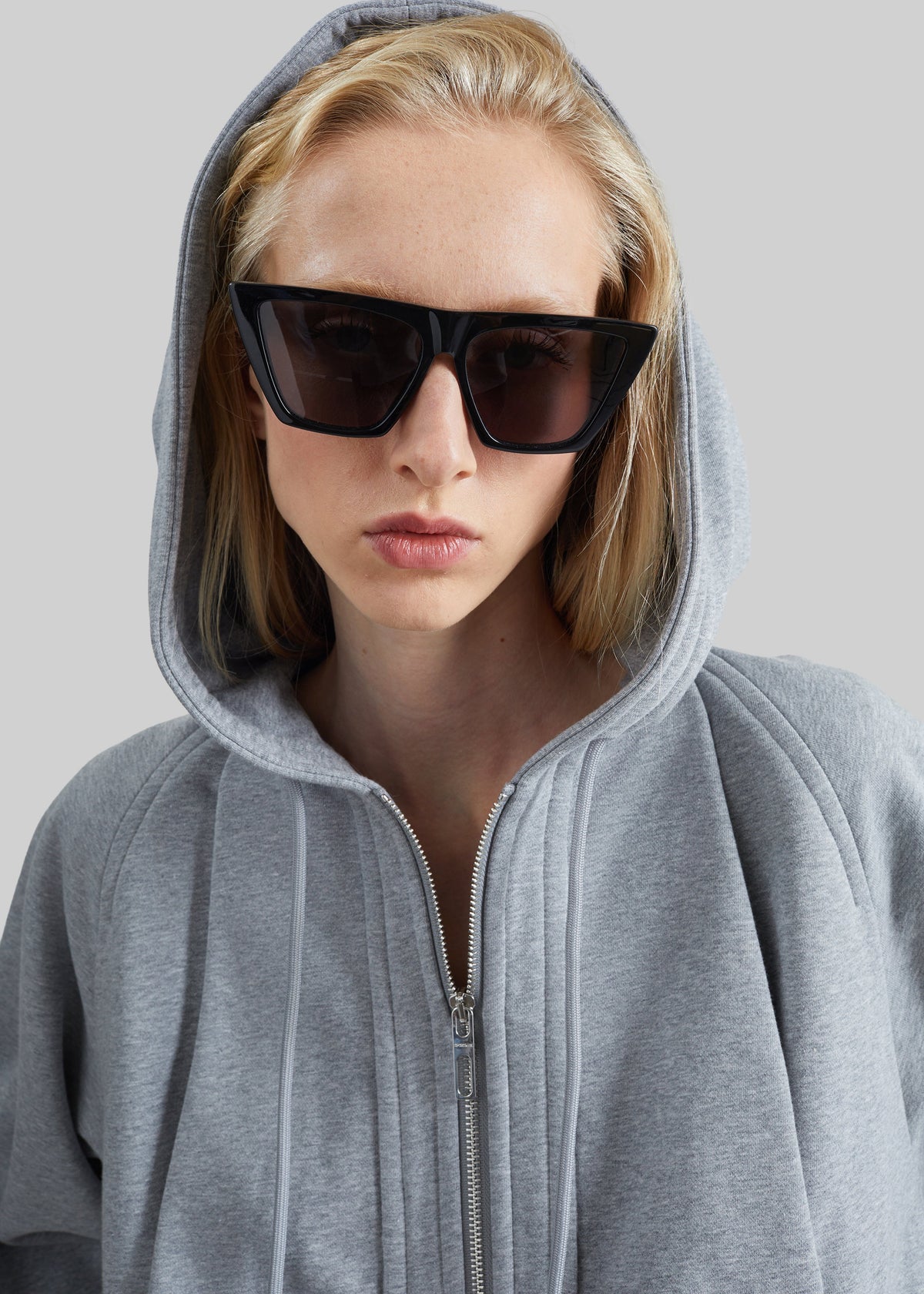 Sportmax Boxy Hoodie - Grey