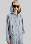 Sportmax Boxy Hoodie - Grey