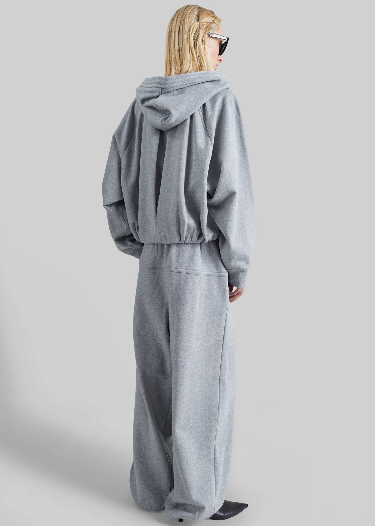 Sportmax Boxy Hoodie - Grey