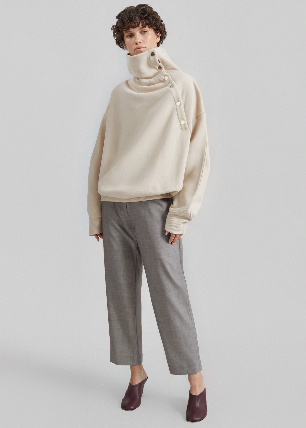 Sportmax Aerosi Oversized Sweatshirt - Beige