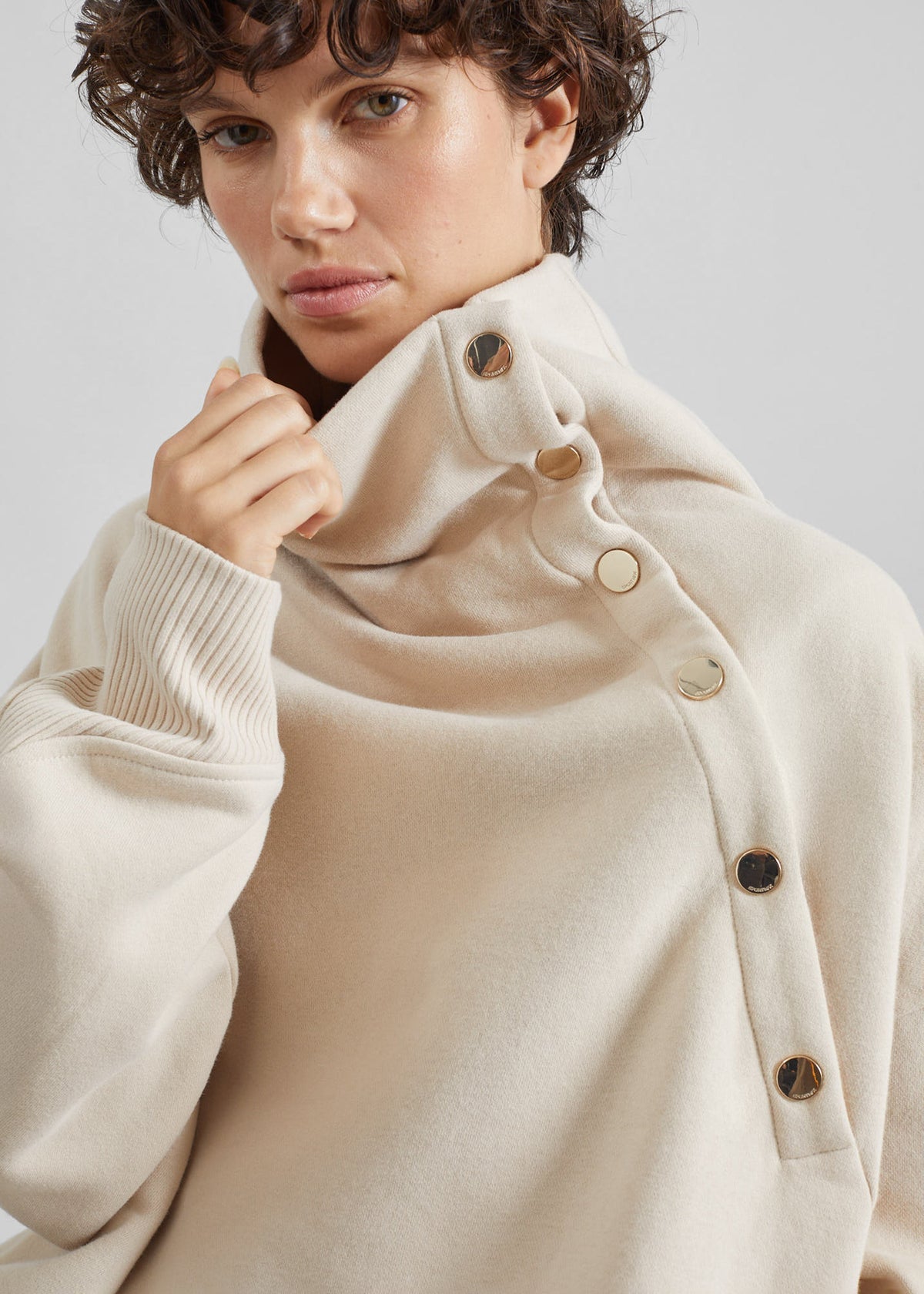 Sportmax Aerosi Oversized Sweatshirt - Beige