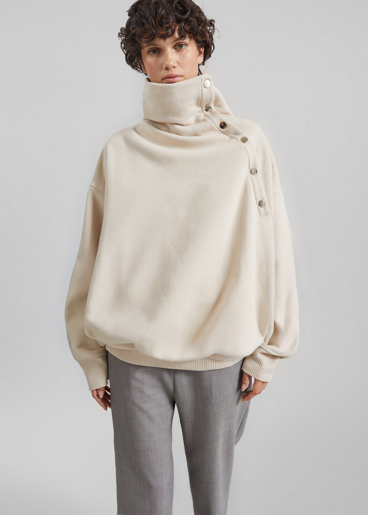 Sportmax Aerosi Oversized Sweatshirt - Beige