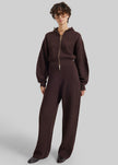 Sportmax Goloso Oversized Trousers - Chocolate