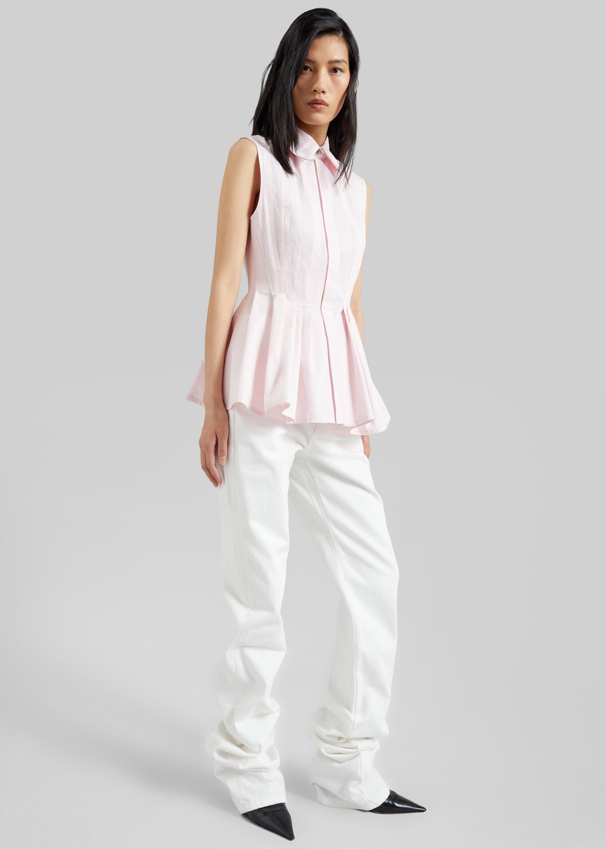Sportmax Certosa Sleeveless Top - Pink - 5