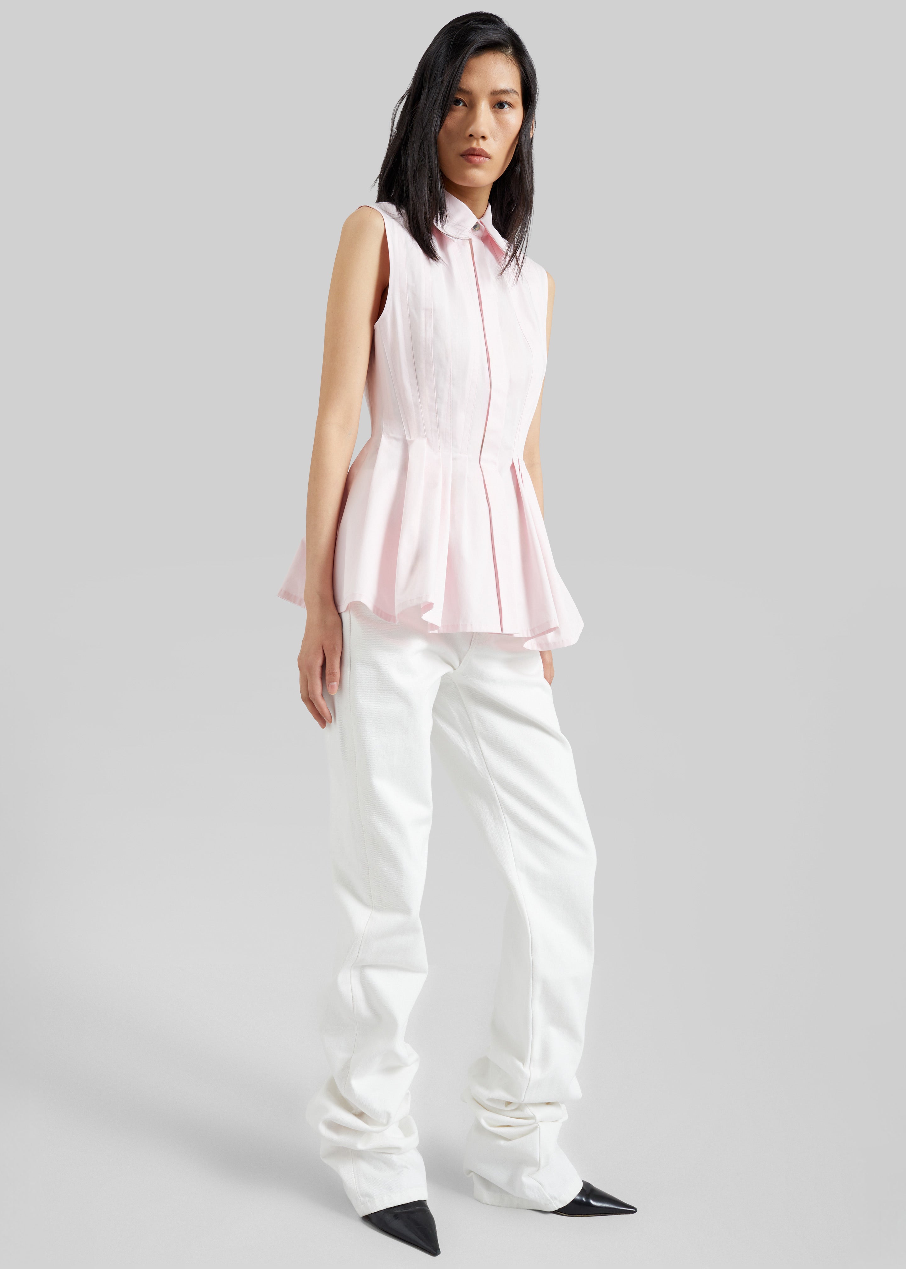 Sportmax Certosa Sleeveless Top - Pink - 5