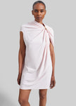 Sportmax abito corto Epoche drappeggiato - Rosa