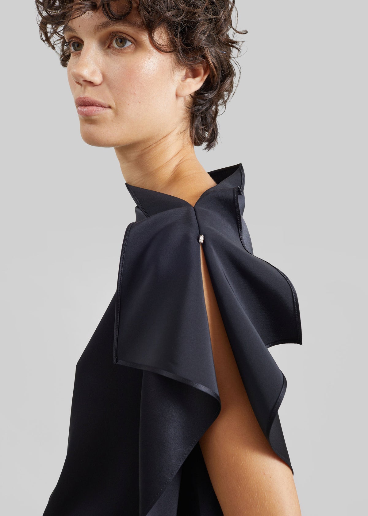 Sportmax Lana Silk Top - Black