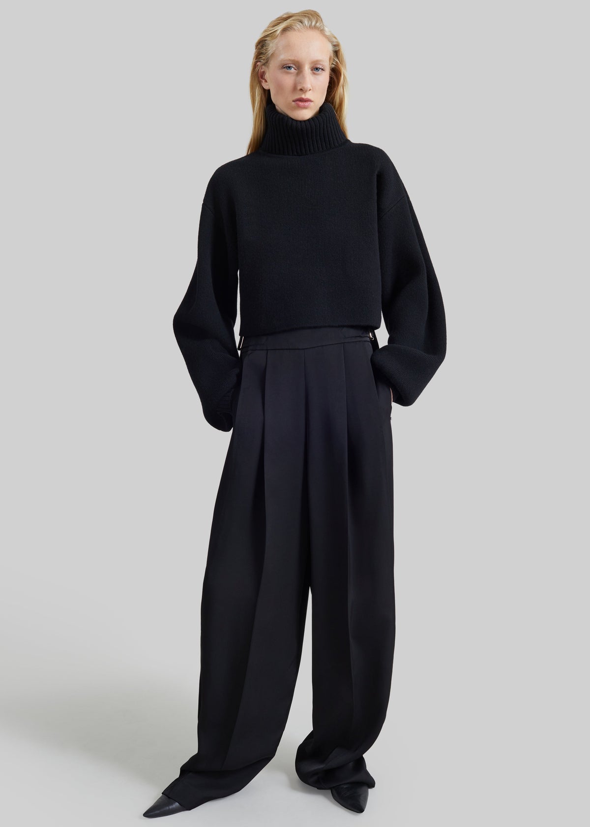 Sportmax Stagno Adjustable Trousers - Black