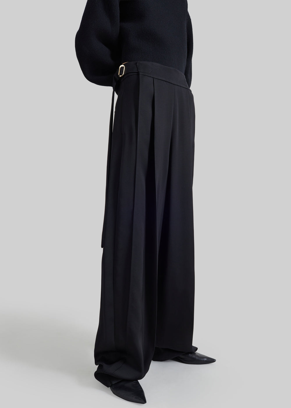 Sportmax Stagno Adjustable Trousers - Black