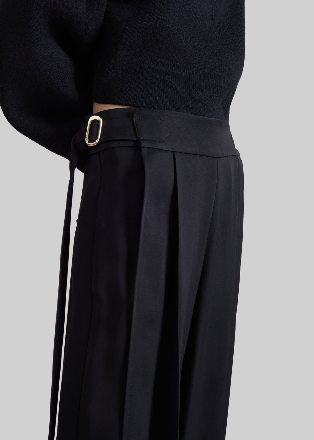 Sportmax Stagno Adjustable Trousers - Black - 1