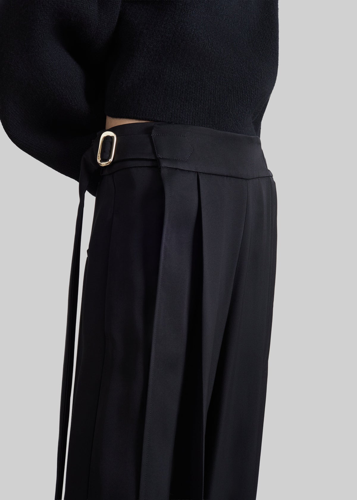 Sportmax Stagno Adjustable Trousers - Black
