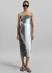 Sportmax Stemma Sequinned Jersey Dress - Shaded Black