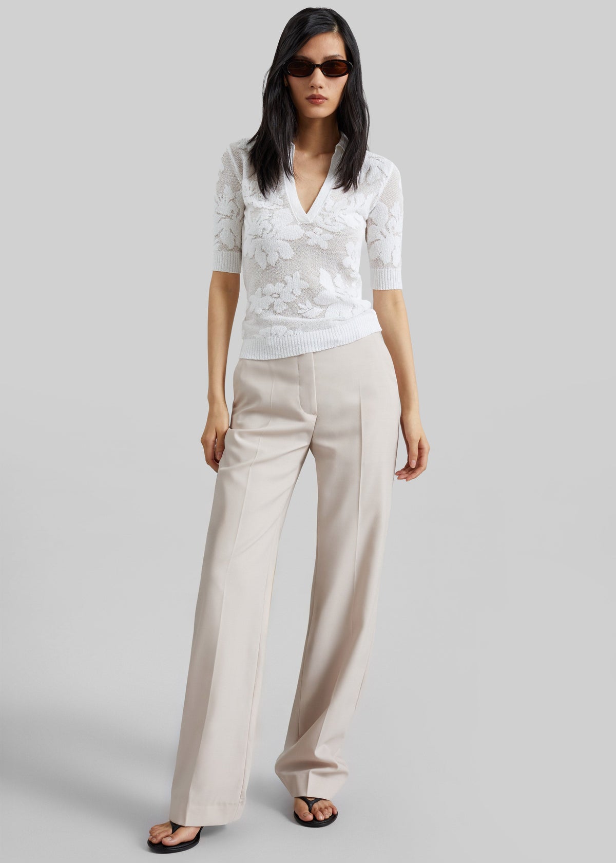 Sportmax Tabarin Polo Shirt - White - 3