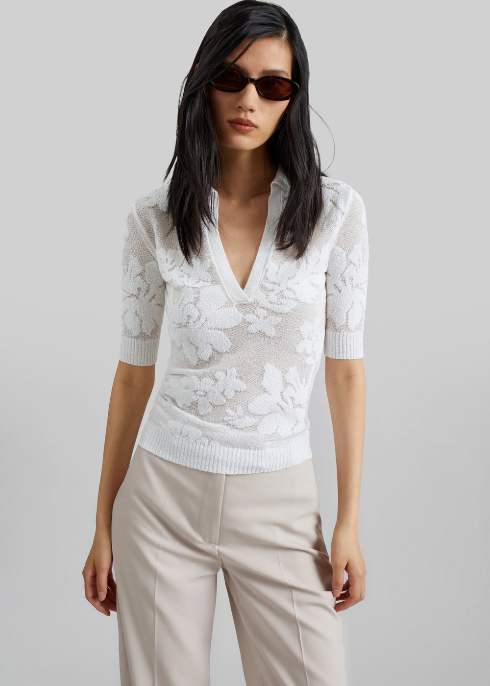 Sportmax Tabarin Polo Shirt - White - 1