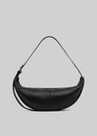 St. Agni Adjustable Slim Crescent Bag - Black