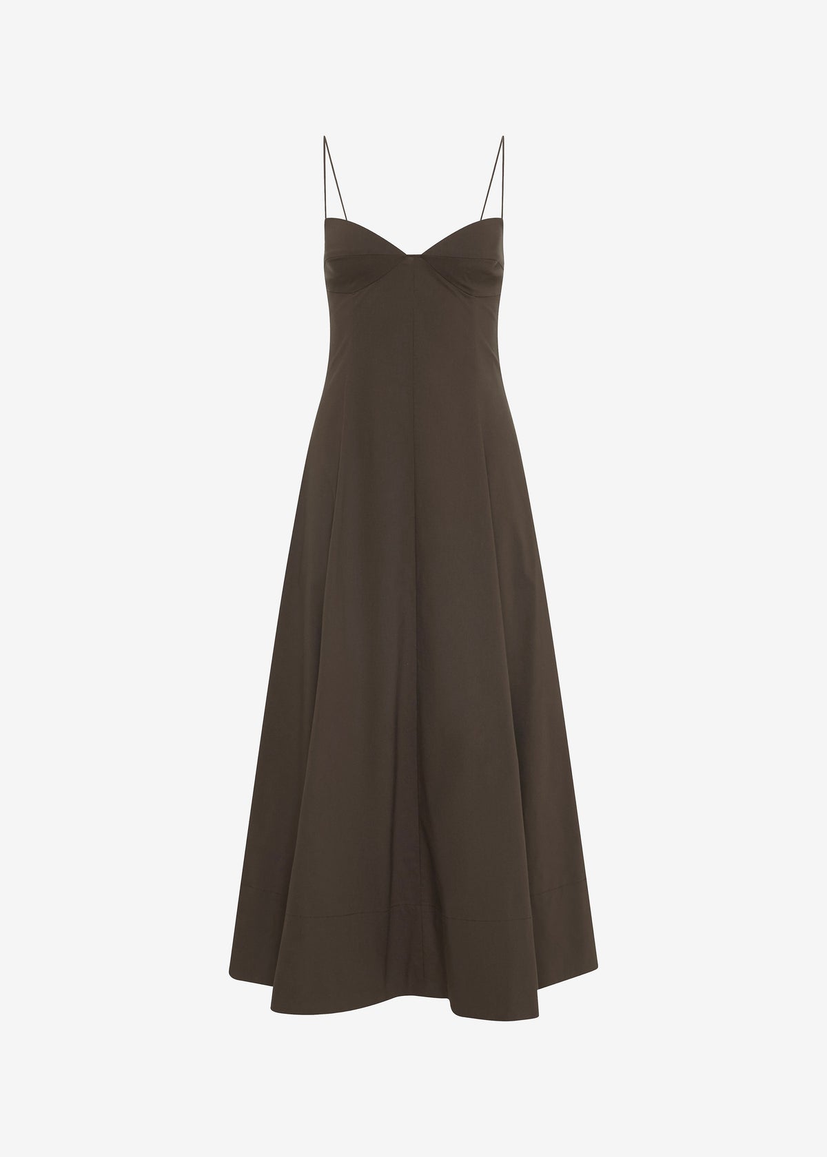 St. Agni robe caraco - Marron - 6