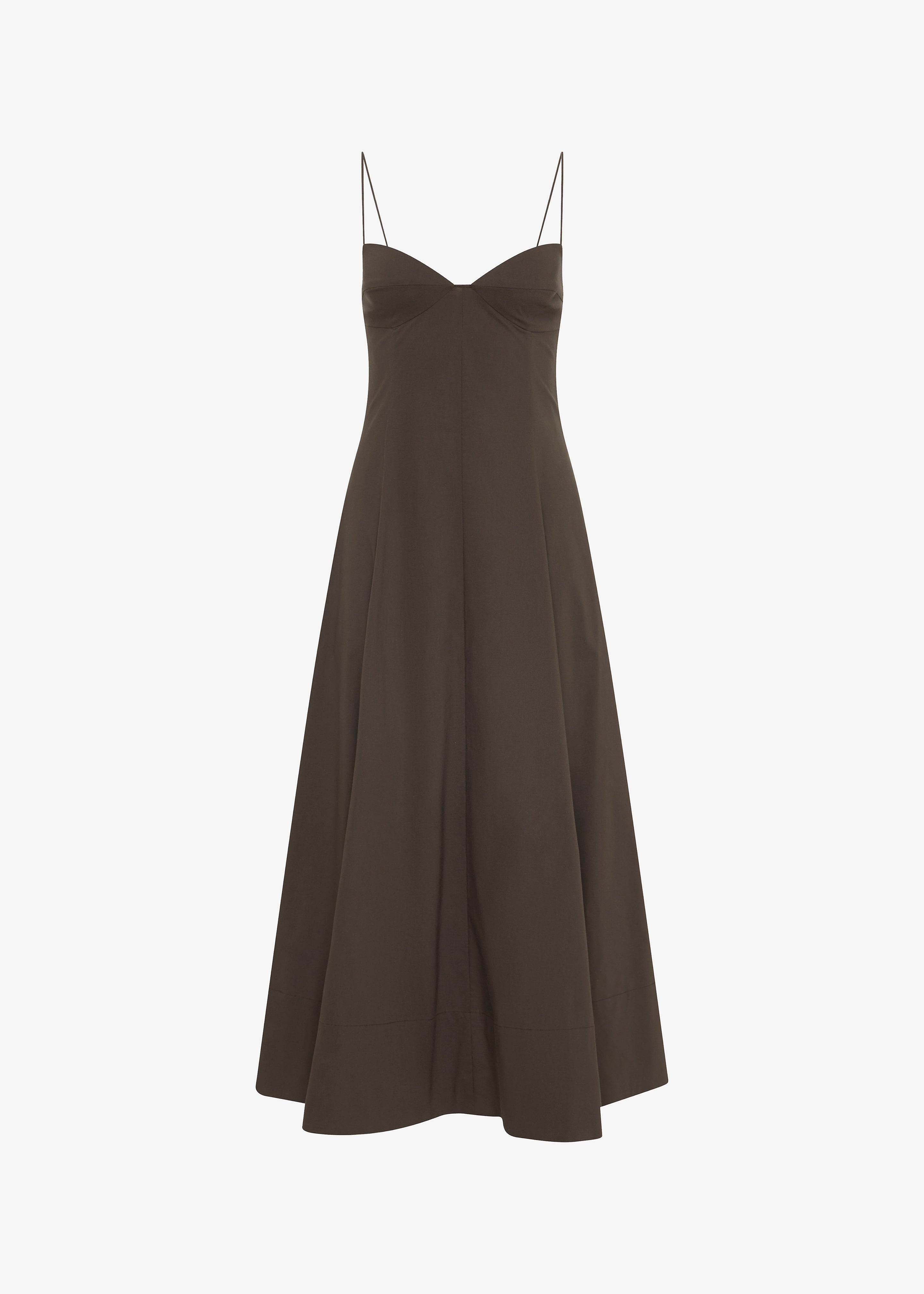 St. Agni robe caraco - Marron - 6