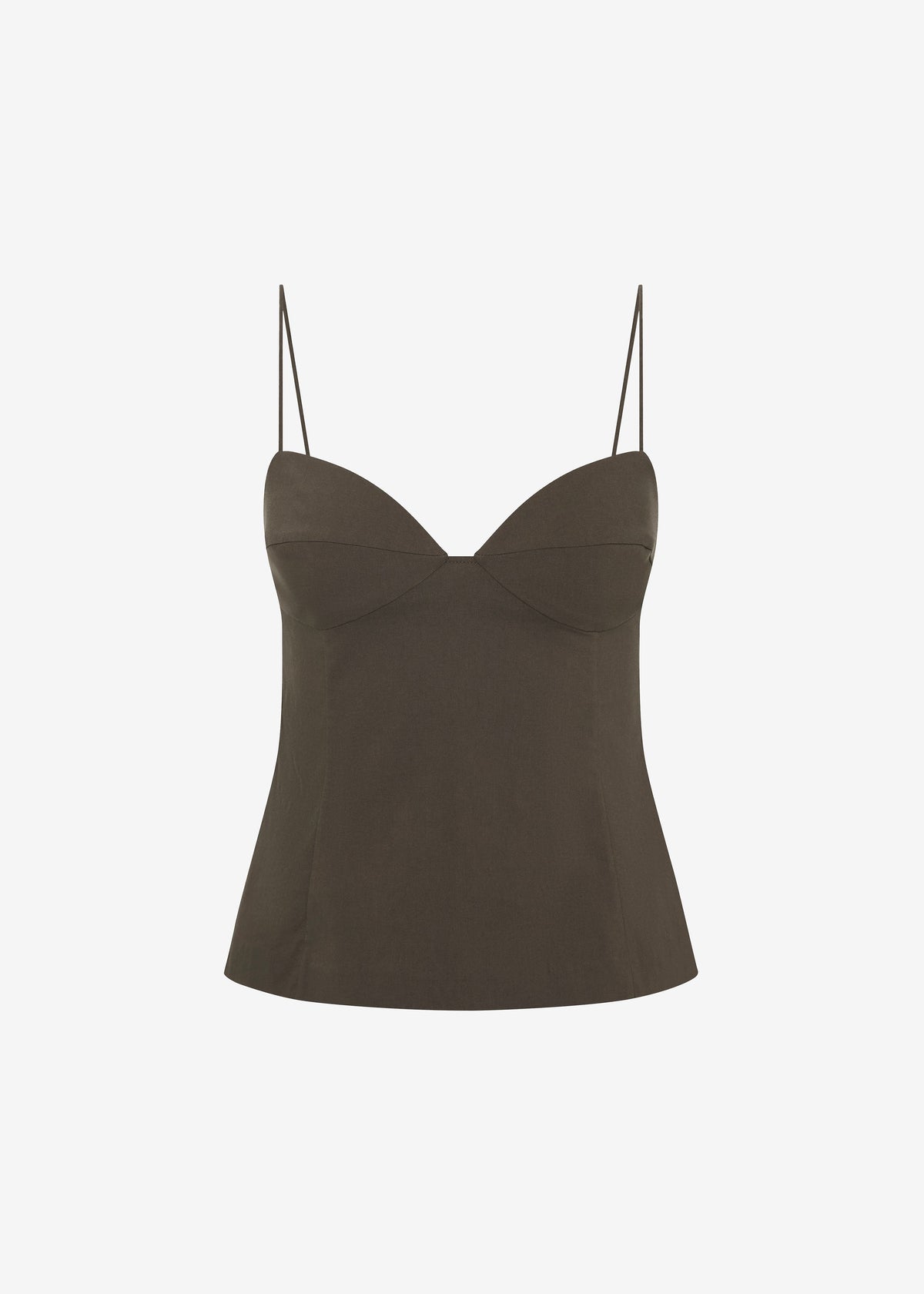 St. Agni Studio Cami - Wood - 6