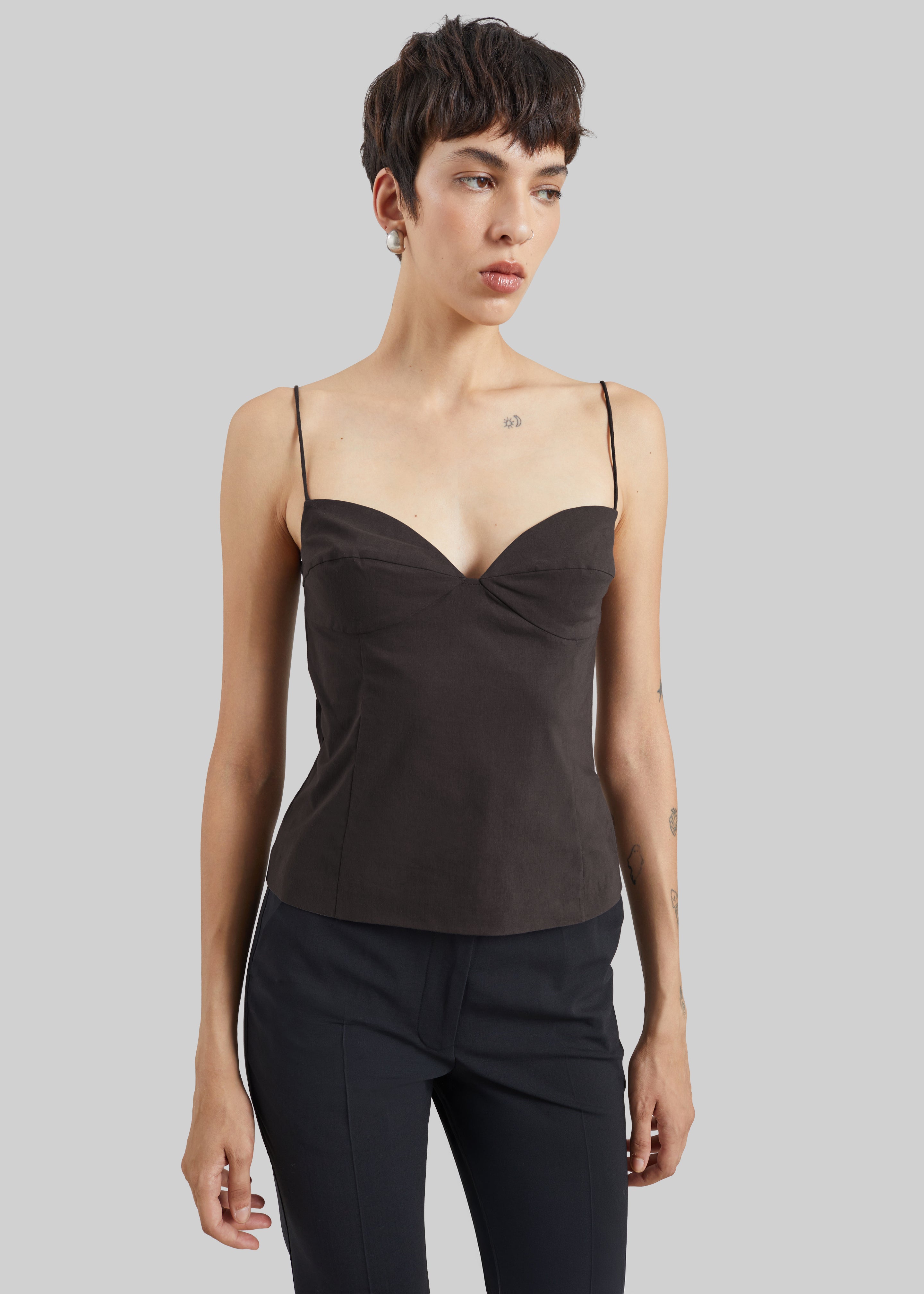 St. Agni Studio Cami - Wood – The Frankie Shop Europe