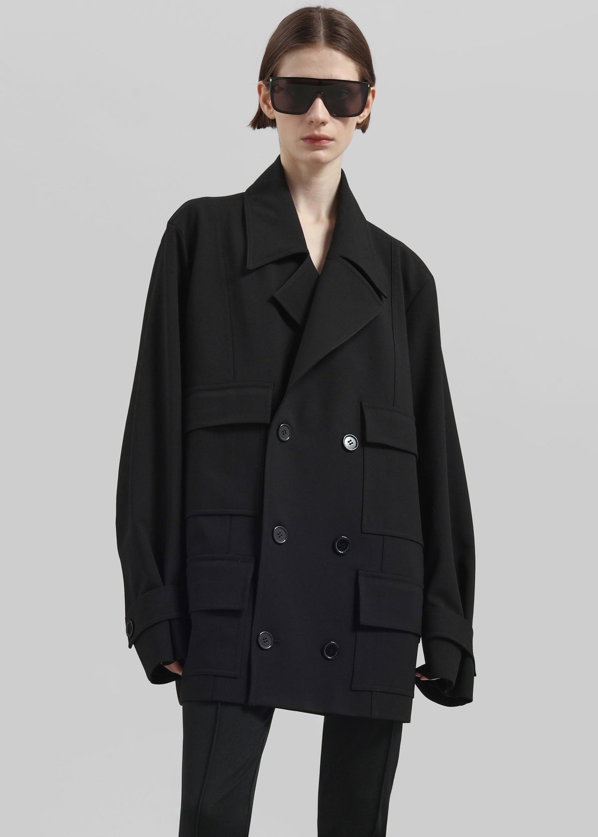 Stanton Trapeze Jacket - Black - 4