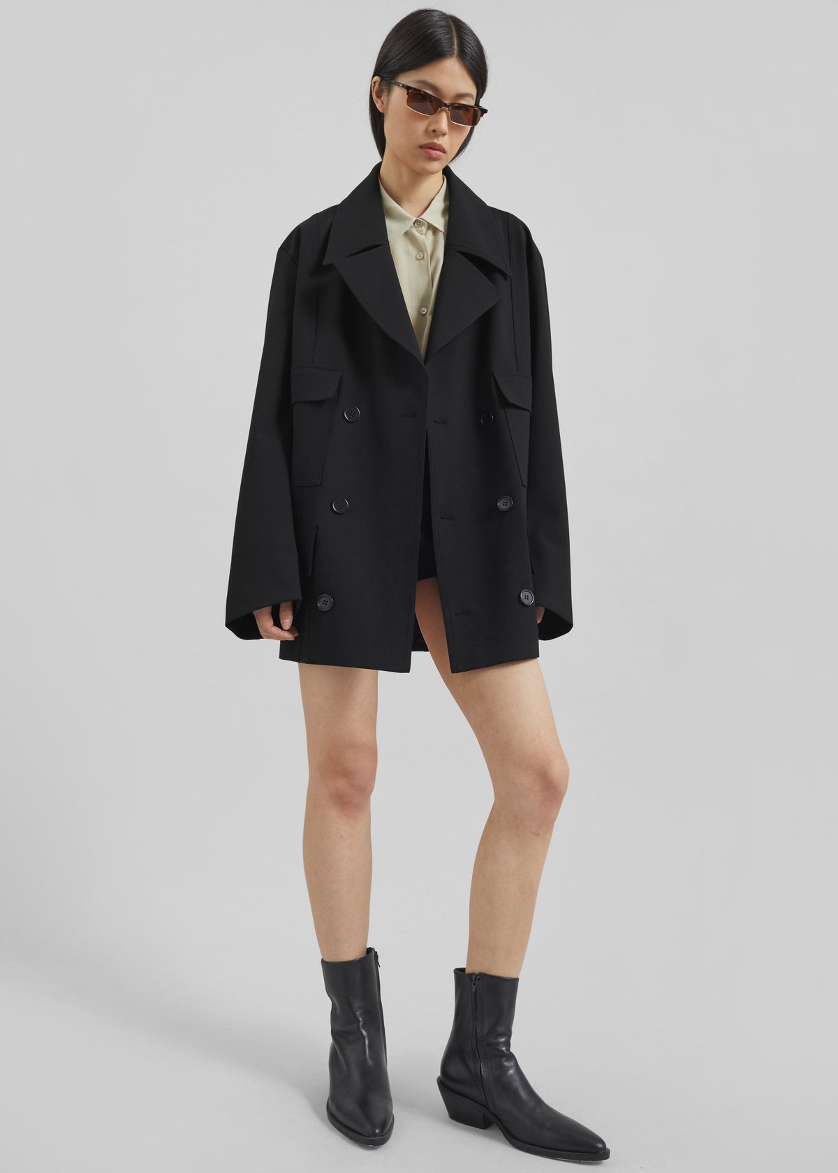 Stanton Trapeze Jacket - Black - 5