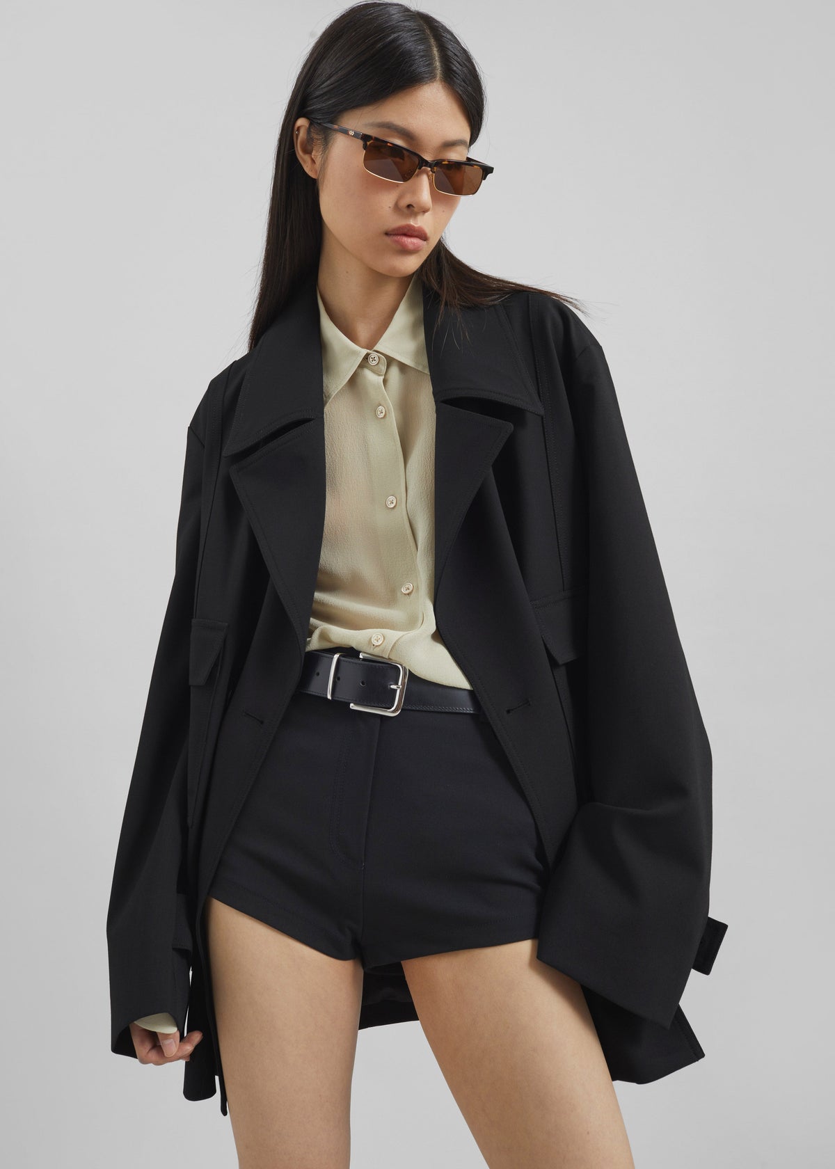 Stanton Trapeze Jacket - Black - 7