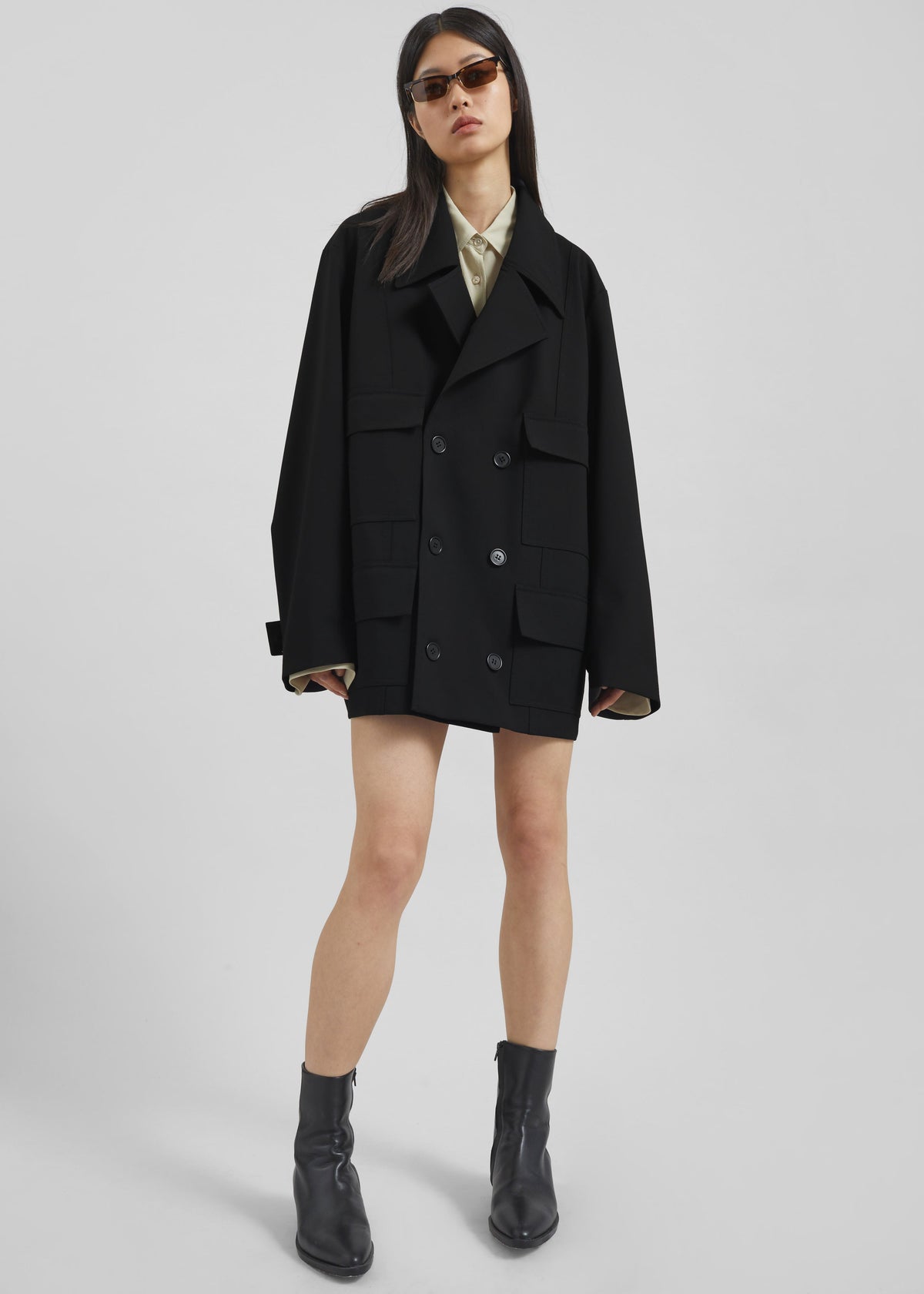 Stanton Trapeze Jacket - Black - 8