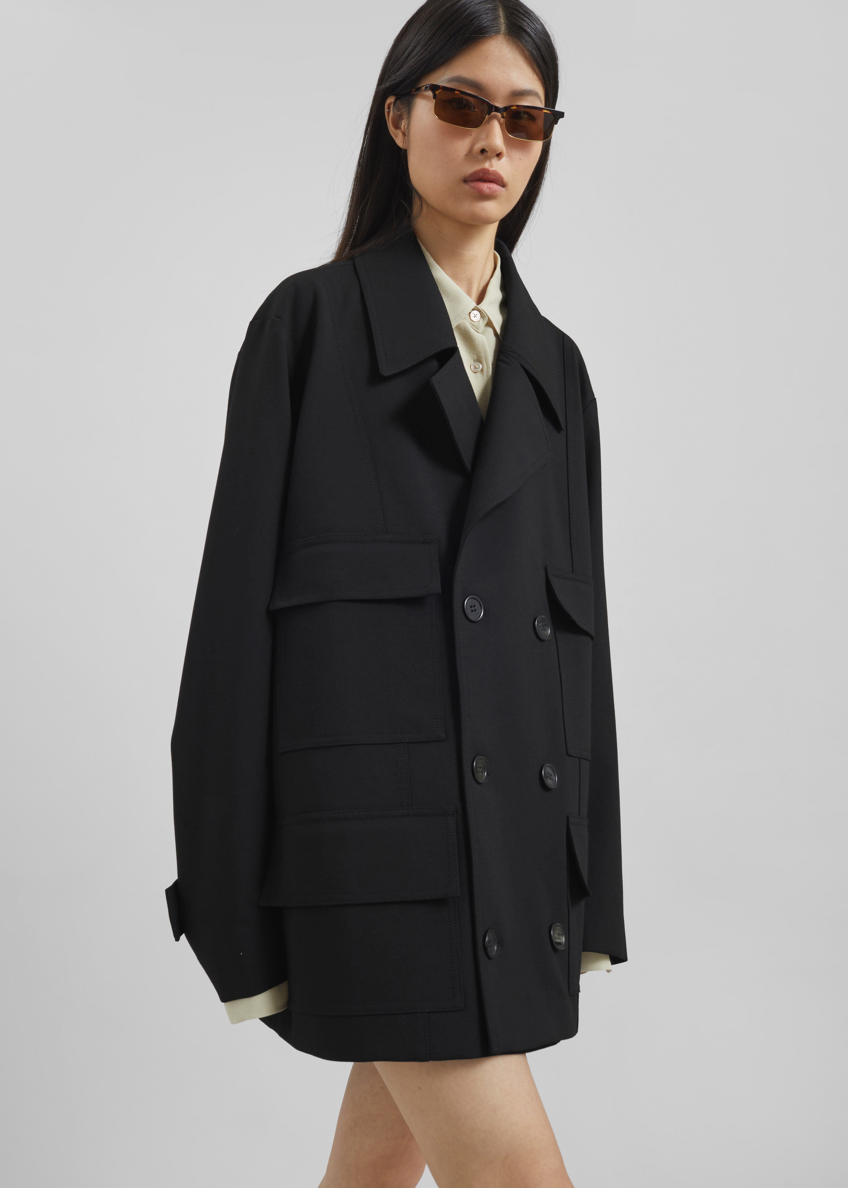 Stanton Trapeze Jacket - Black - 3