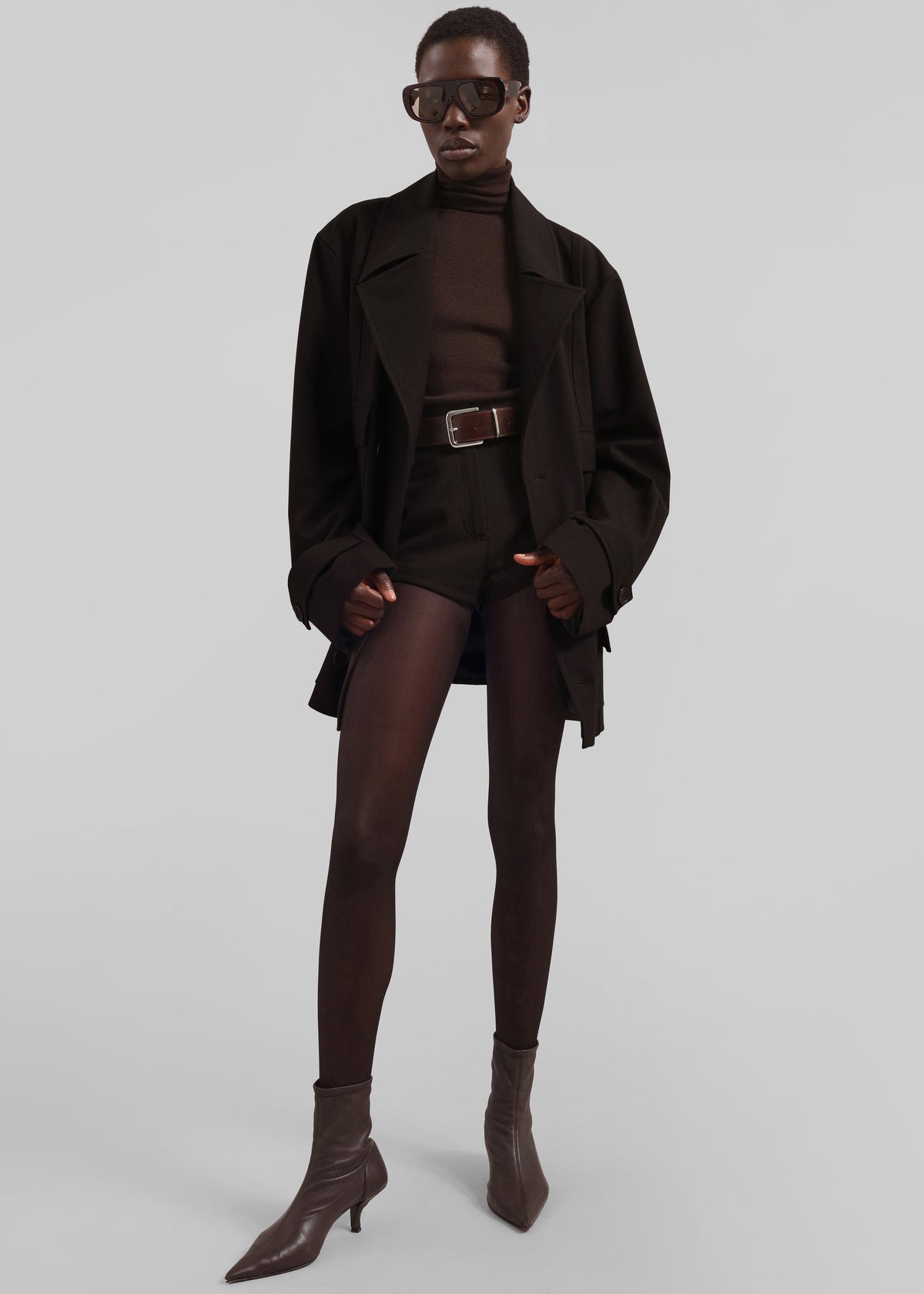 Stanton Trapeze Jacket - Brown - 1