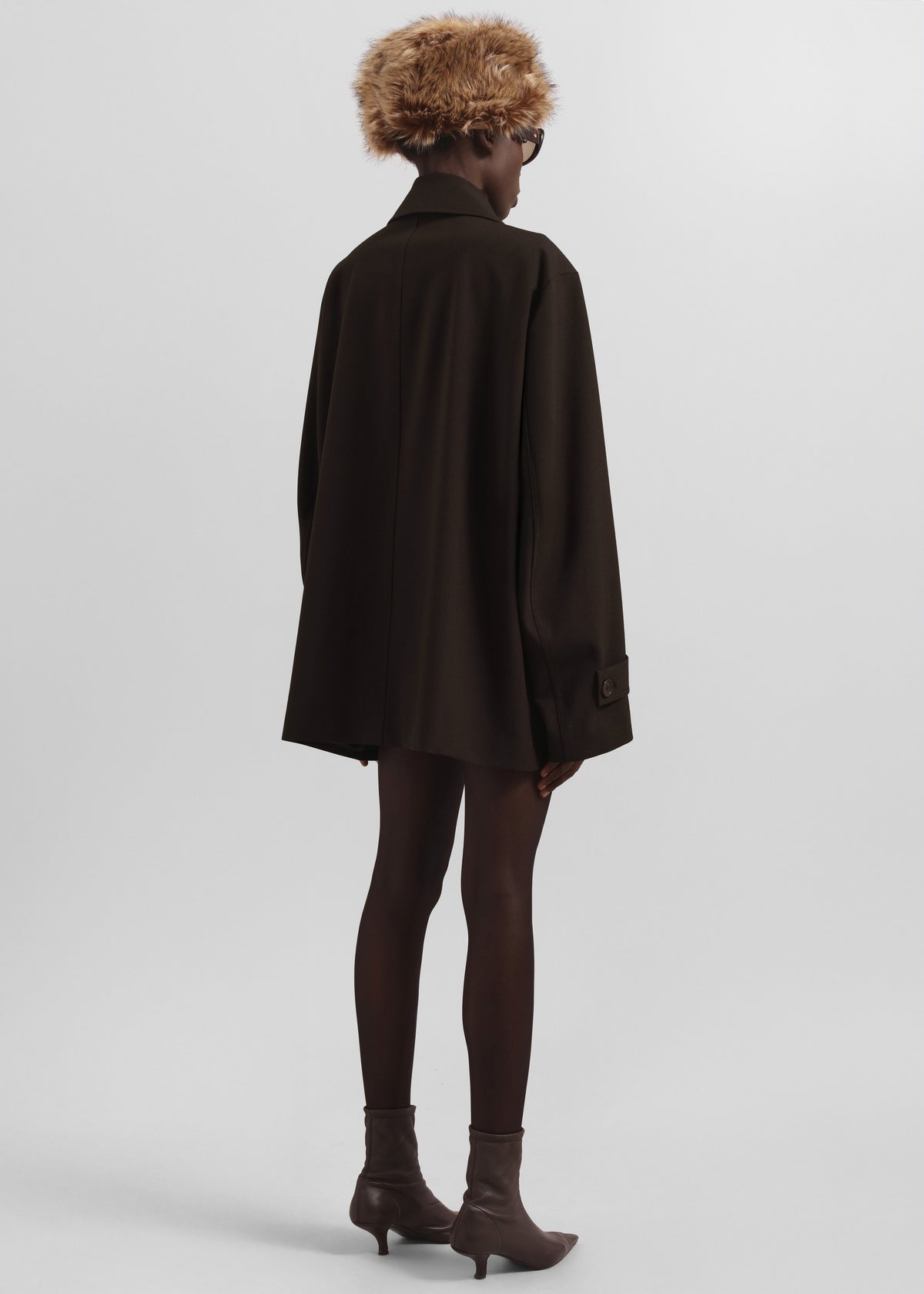 Stanton Trapeze Jacket - Brown - 6