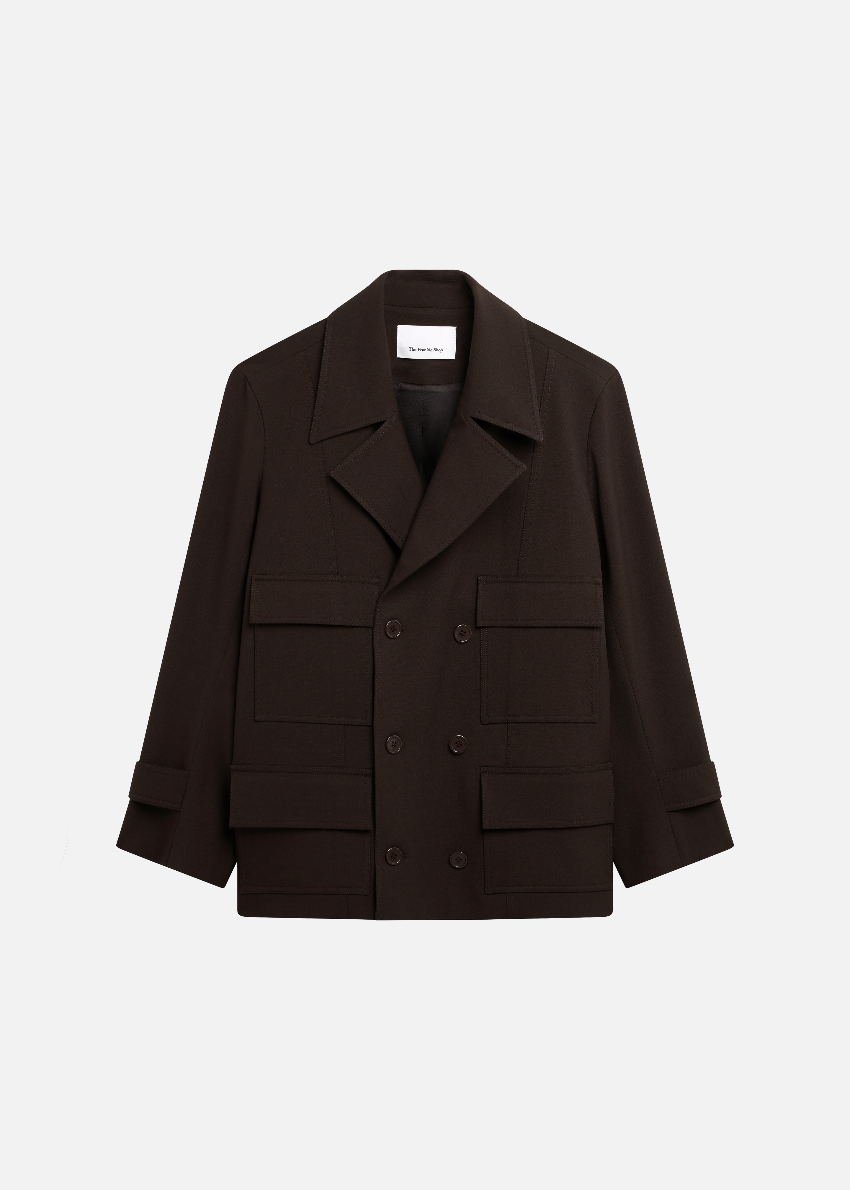 Stanton Trapeze Jacket - Brown - 7