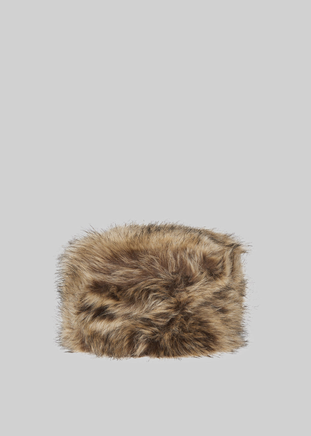 Stowe Faux Fur Hat - Brown - 1