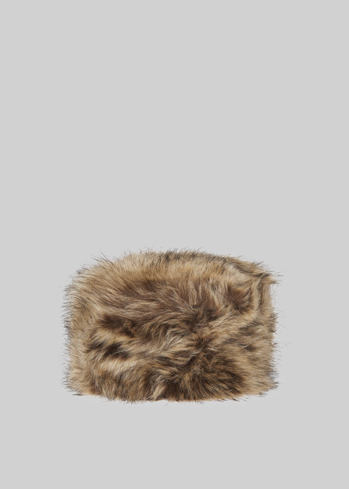 Stowe Faux Fur Hat - Brown - 2