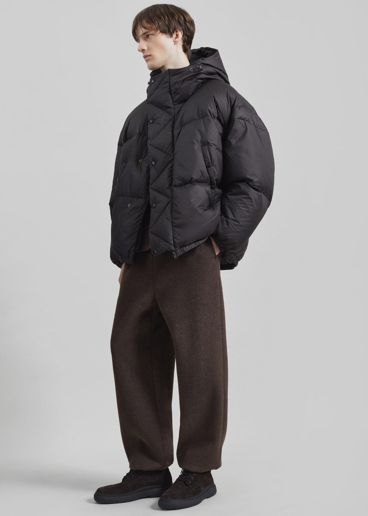 Strabane Puffer Jacket - Black - 2