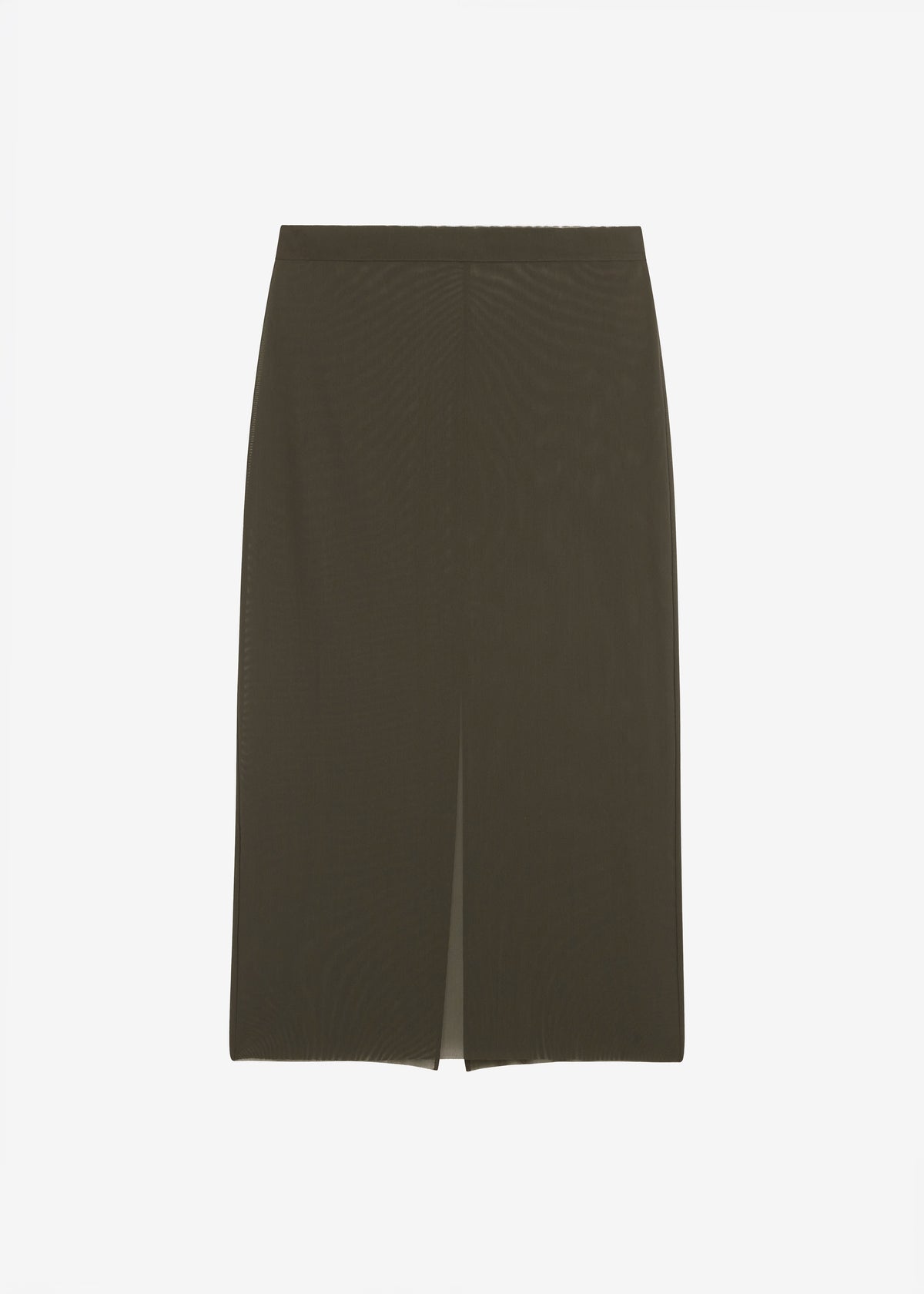Suva Sheer Skirt - Khaki - 10