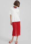 Suva Sheer Skirt - Red